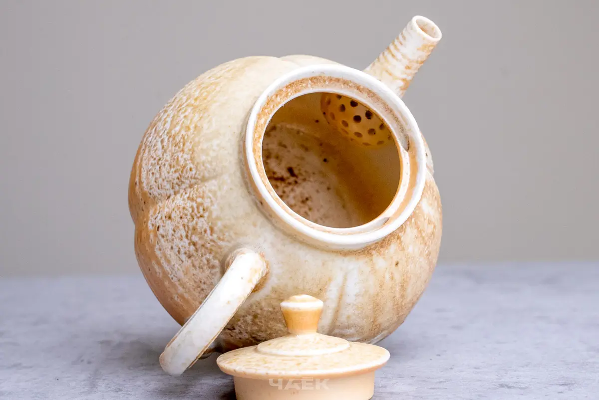 Чайник № 644, керамика Дэхуа, 127 мл