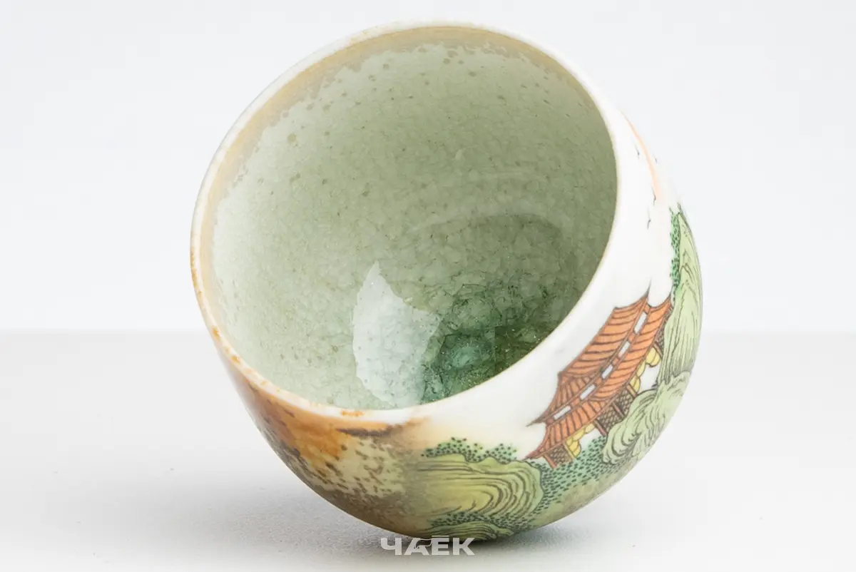 Пиала № 528, керамика Цзиндэчжэнь, 85 мл