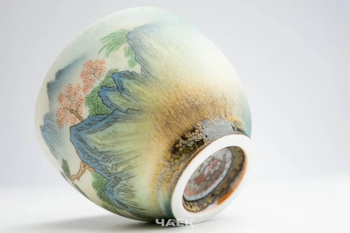 Пиала № 525, керамика Цзиндэчжэнь, 75 мл