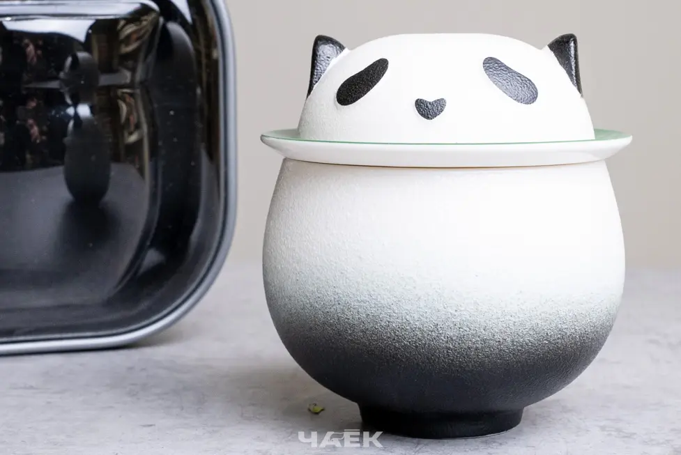 Походный чайный набор № 4 «Пандочка», чёрный