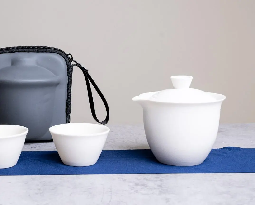 Походный чайный набор № 36 «Классика», белый