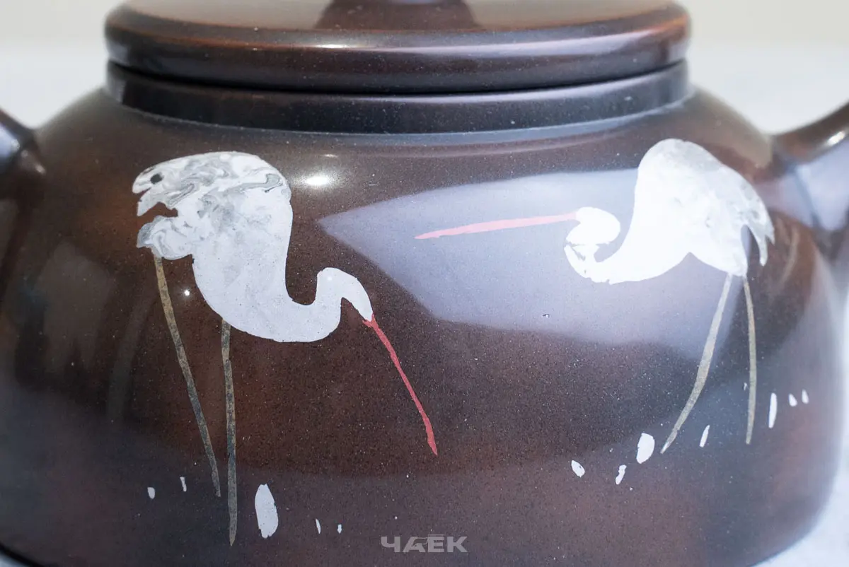 Чайник из керамики Цзяньшуй, 160 мл, № 19