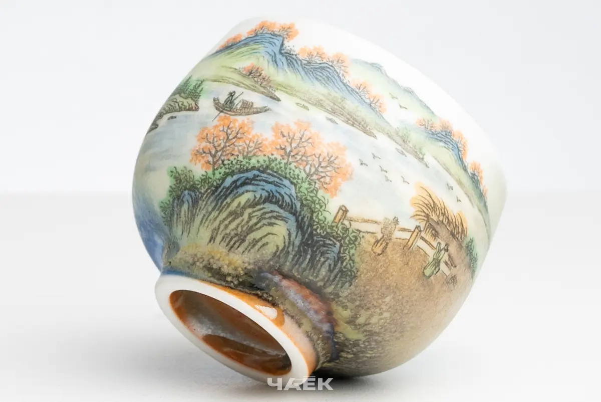 Пиала № 519, керамика Цзиндэчжэнь, 75 мл