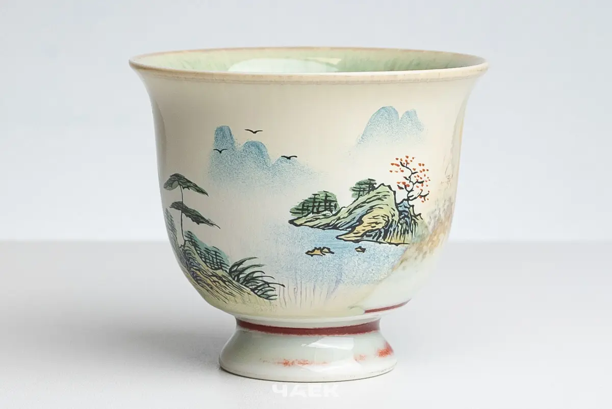 Пиала № 545, керамика Цзиндэчжэнь, 90 мл