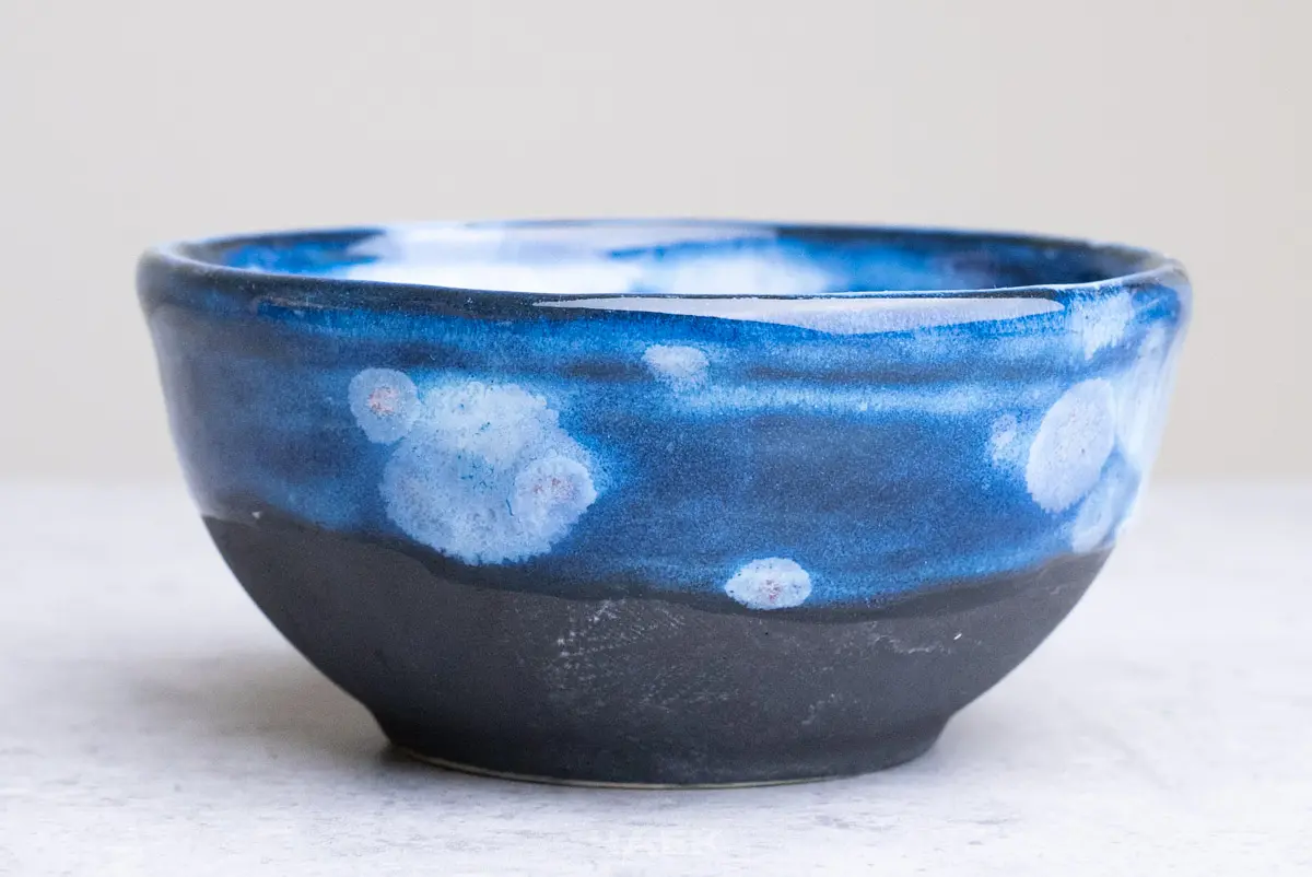 Пиала № 45 «Лазуревая», керамика, 100 мл