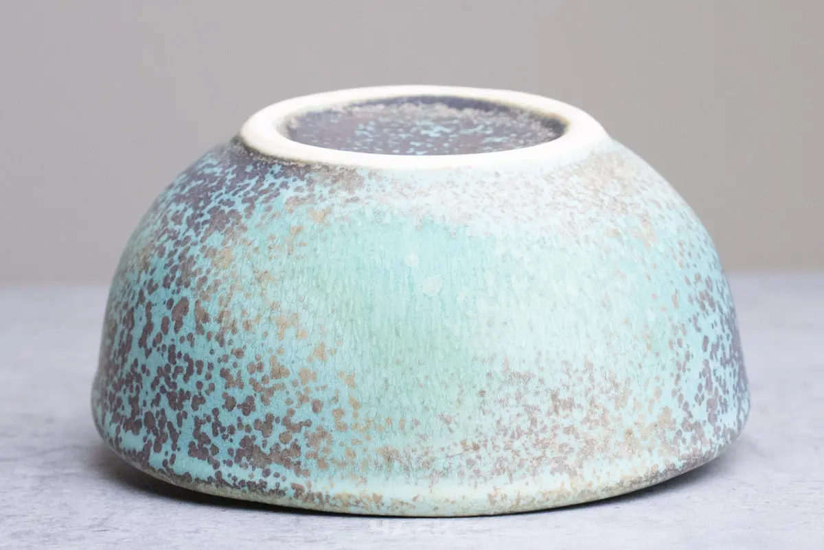 Пиала № 62 «Изумрудная», керамика, 100 мл