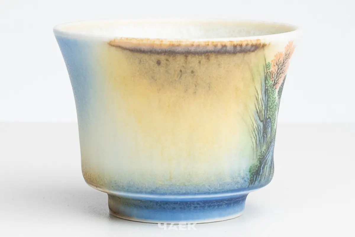 Пиала № 530, керамика Цзиндэчжэнь, 70 мл