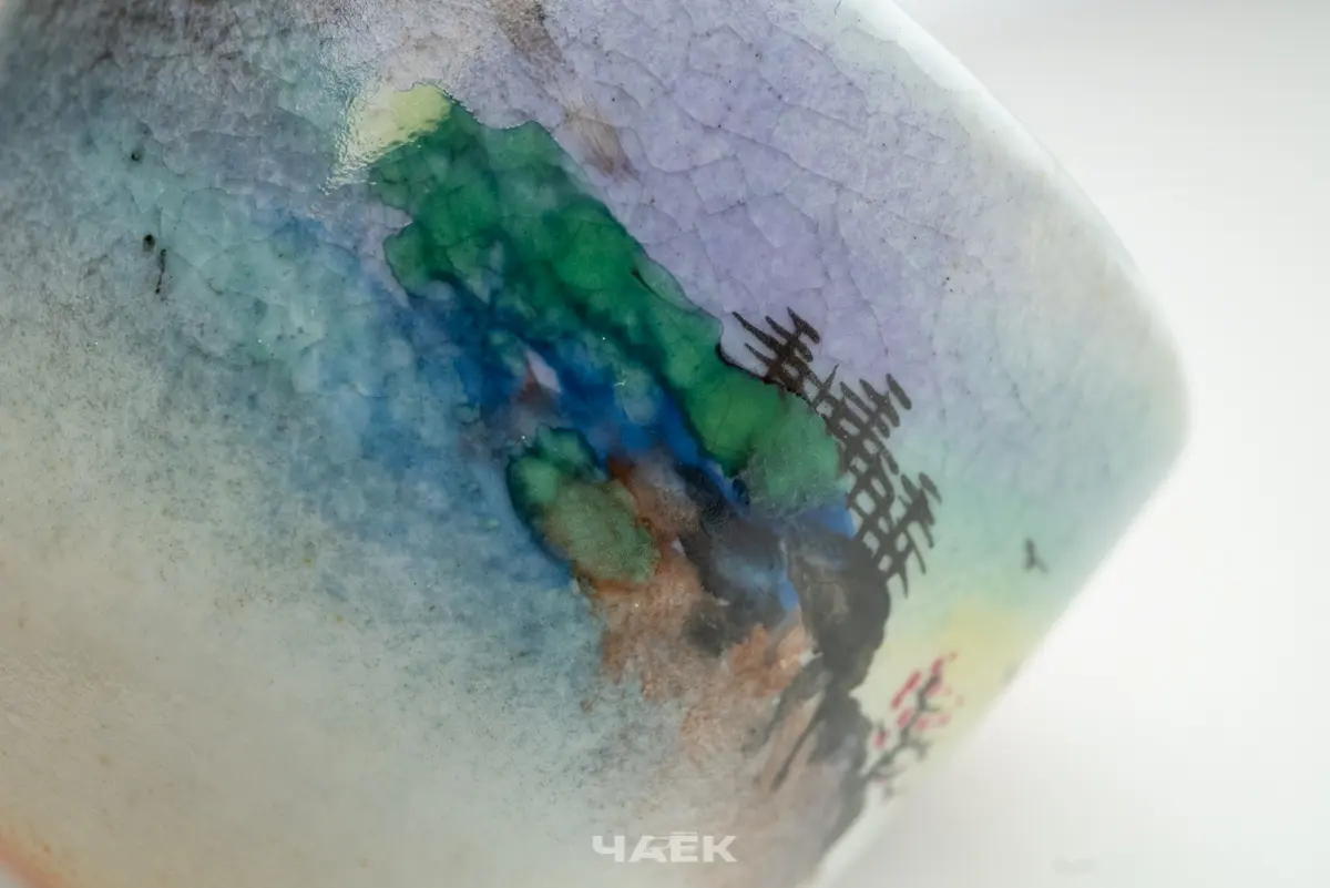 Пиала № 614, керамика Цзиндэчжэнь, 70 мл