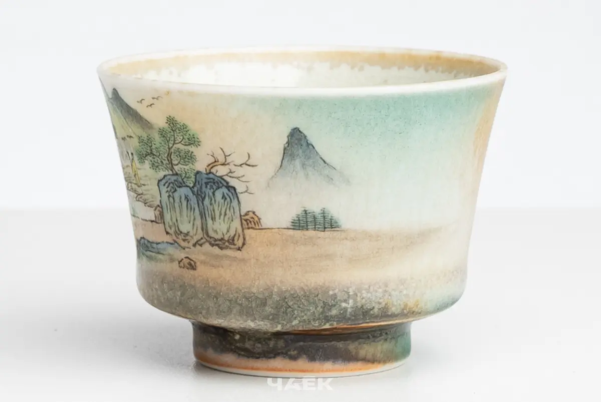 Пиала № 529, керамика Цзиндэчжэнь, 60 мл