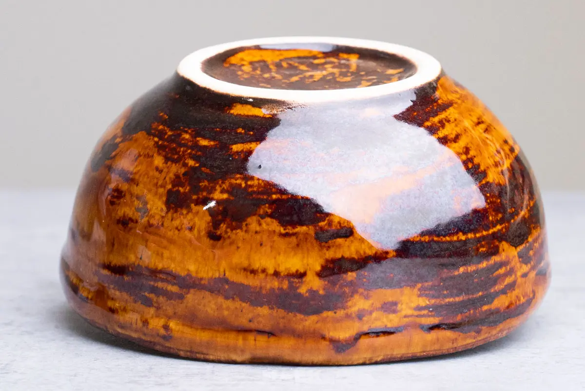 Пиала № 69 «Огненная», керамика, 100 мл