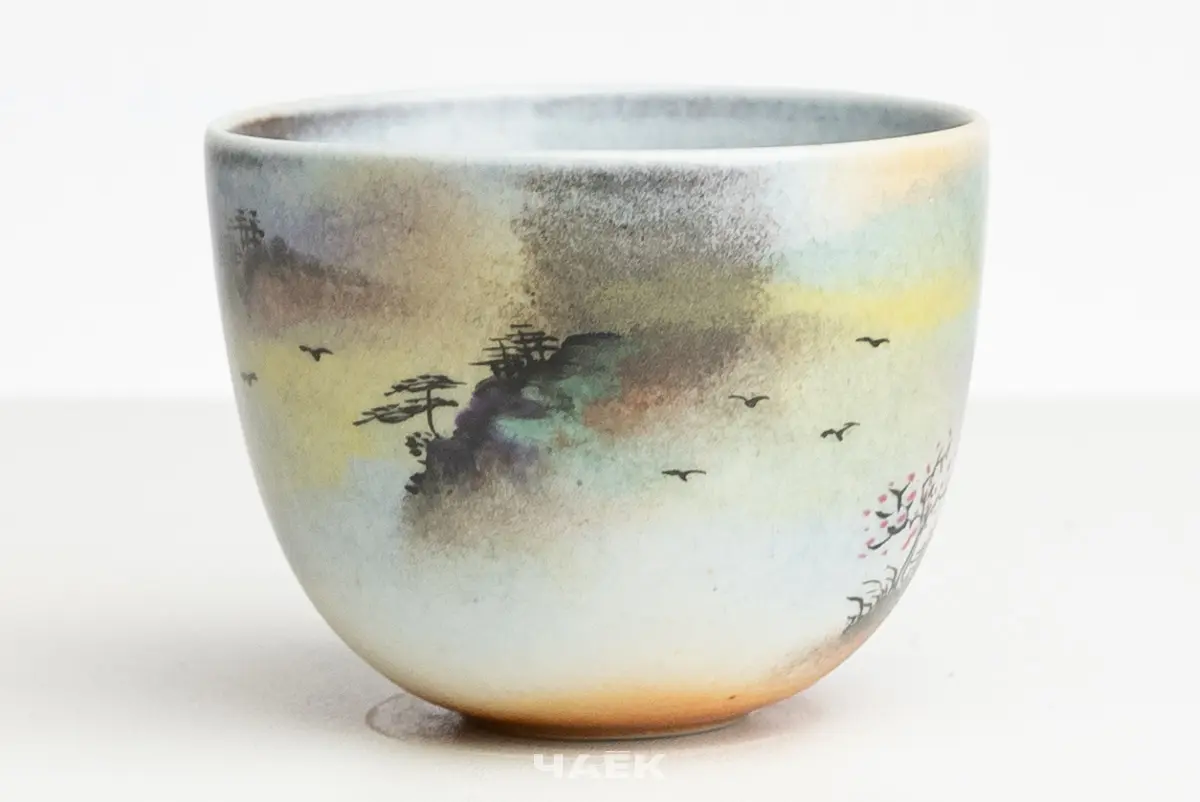 Пиала № 591, керамика Цзиндэчжэнь, 75 мл