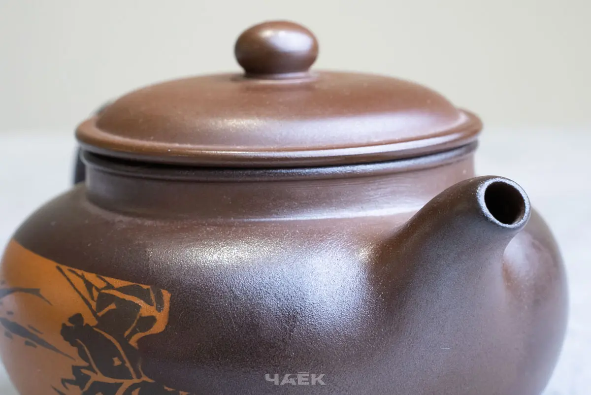 Чайник № 48 из керамики Цзяньшуй, 157 мл