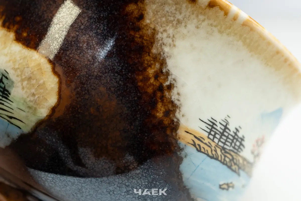 Пиала № 609, керамика Цзиндэчжэнь, 110 мл