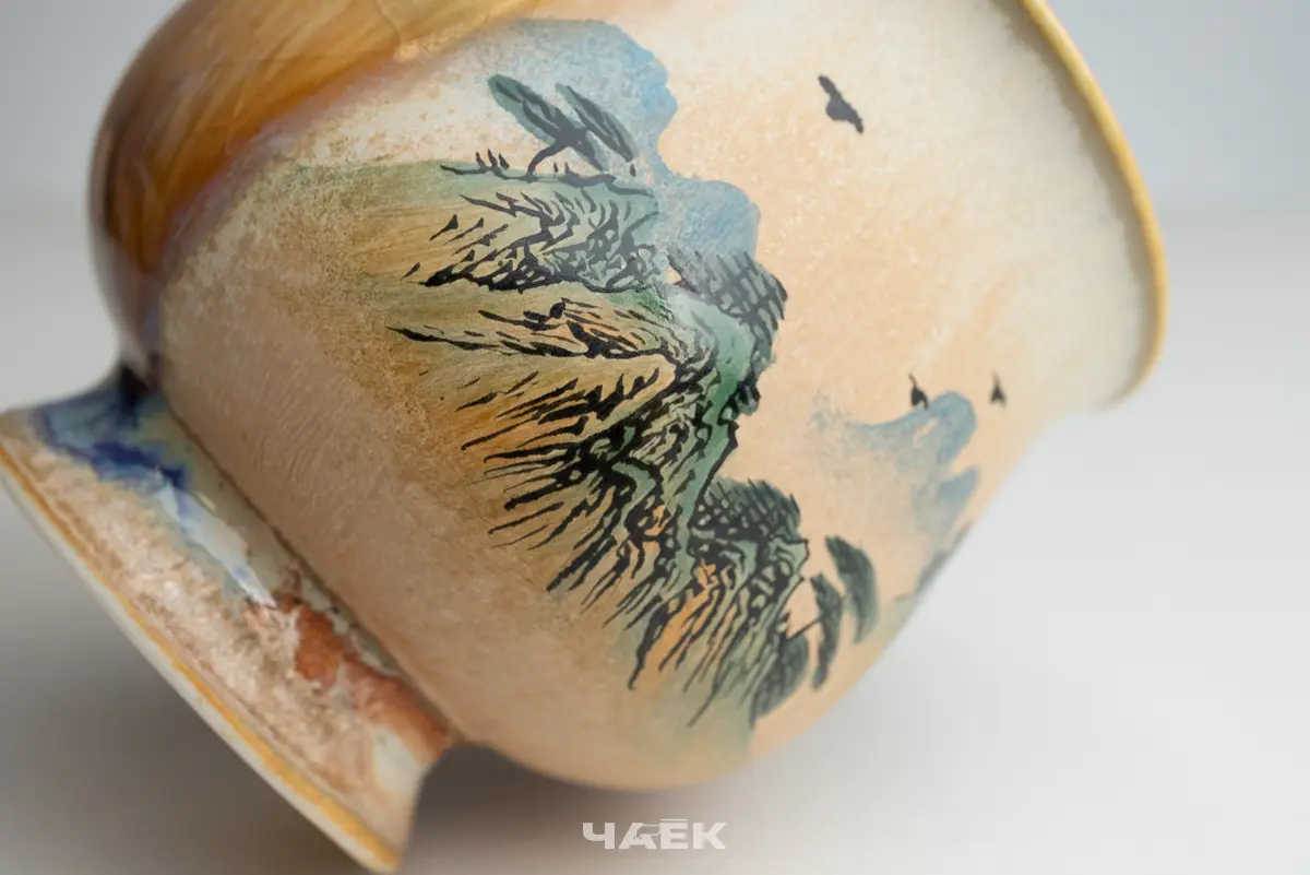 Пиала № 568, керамика Цзиндэчжэнь, 106 мл