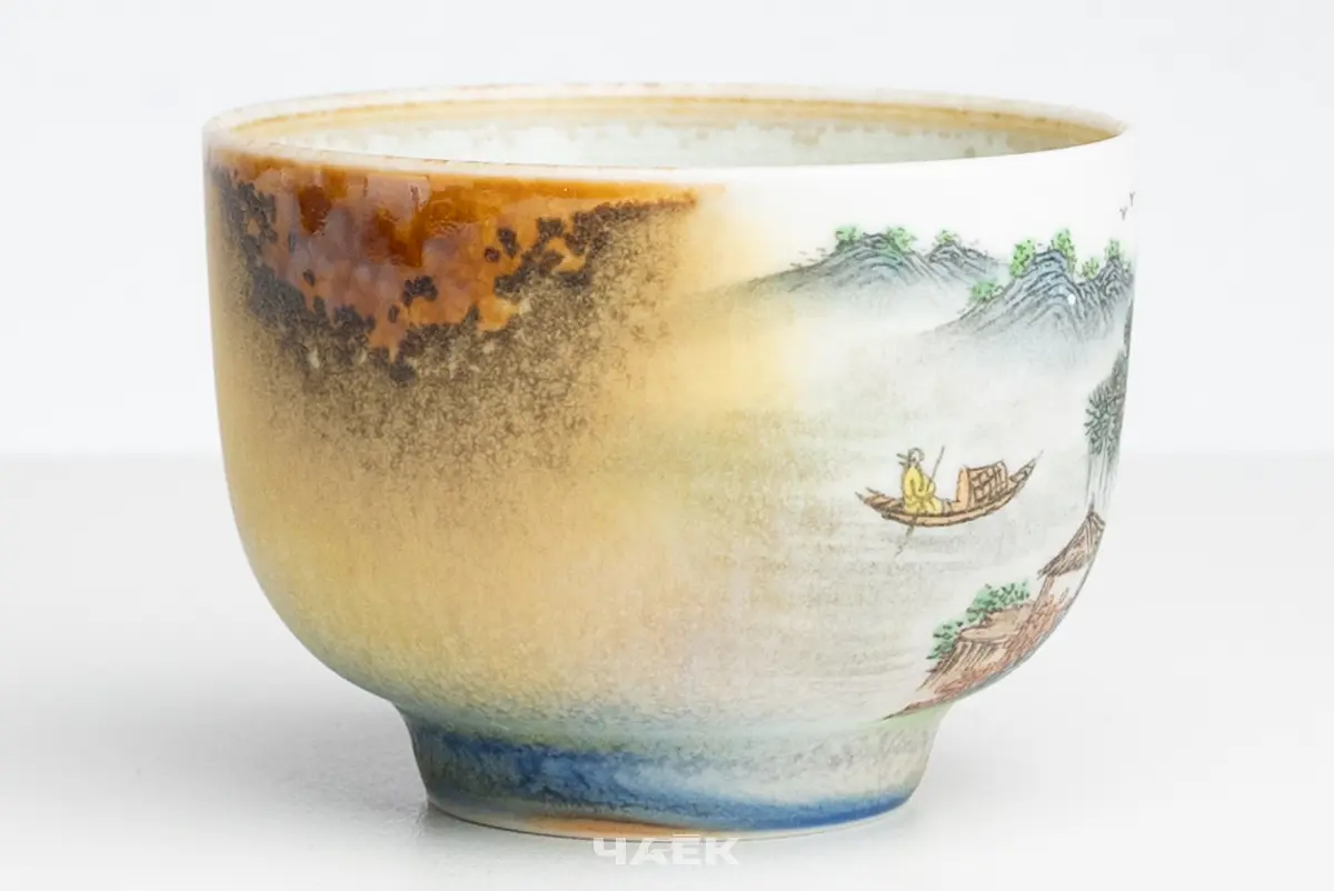 Пиала № 514, керамика Цзиндэчжэнь, 70 мл