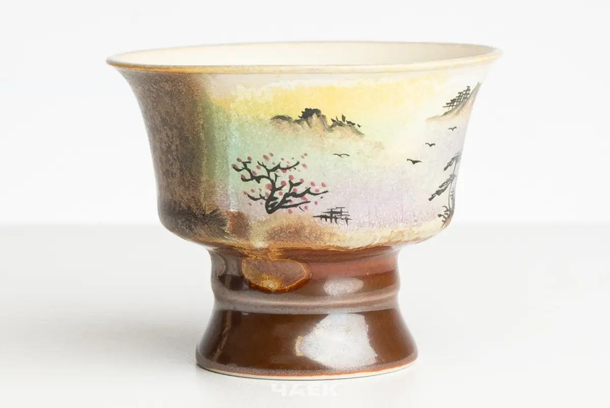 Пиала № 586, керамика Цзиндэчжэнь, 50 мл