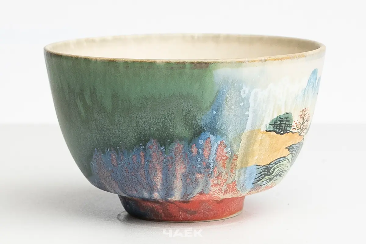 Пиала № 589, керамика Цзиндэчжэнь, 90 мл