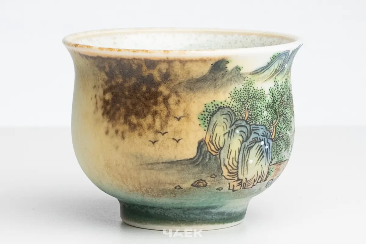 Пиала № 509, керамика Цзиндэчжэнь, 65 мл