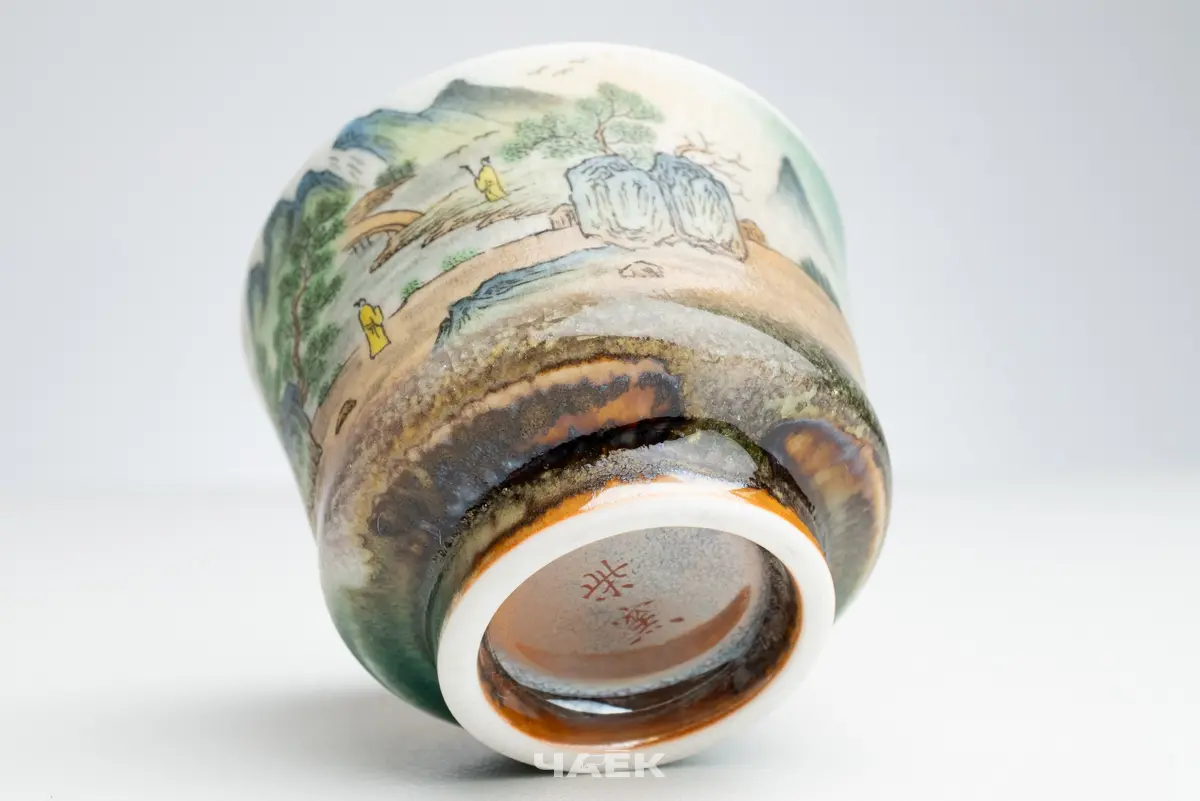 Пиала № 529, керамика Цзиндэчжэнь, 60 мл