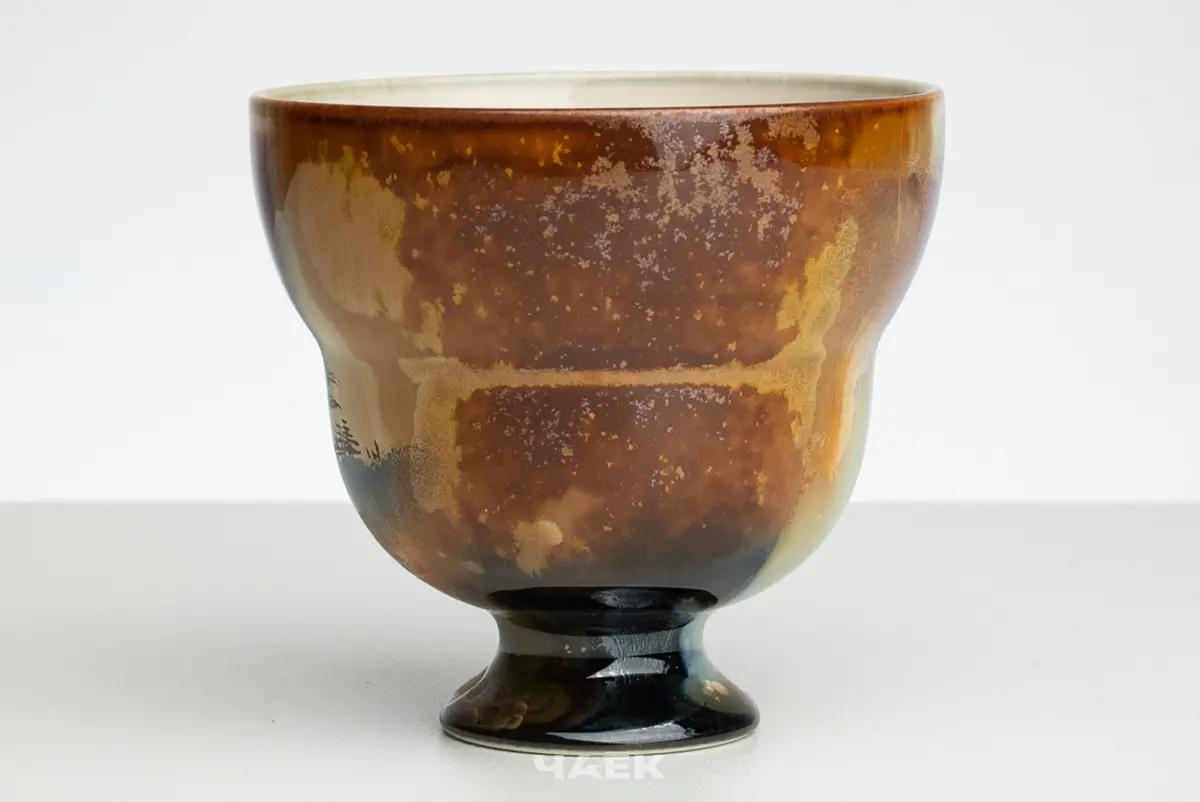 Пиала № 627, керамика Цзиндэчжэнь, 110 мл