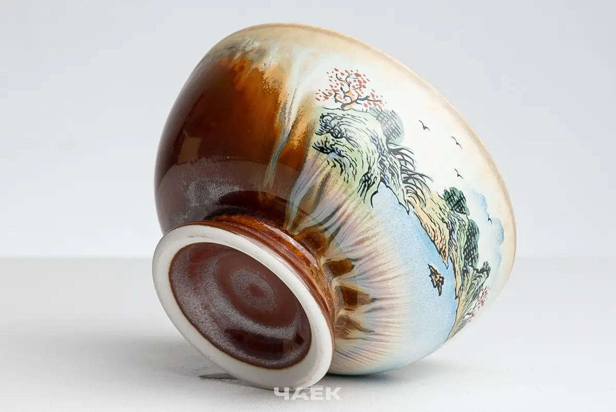 Пиала № 542, керамика Цзиндэчжэнь, 84 мл