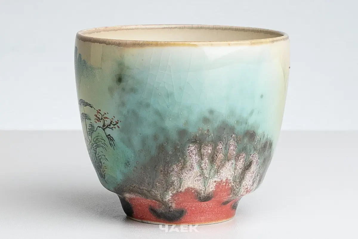 Пиала № 570, керамика Цзиндэчжэнь, 100 мл