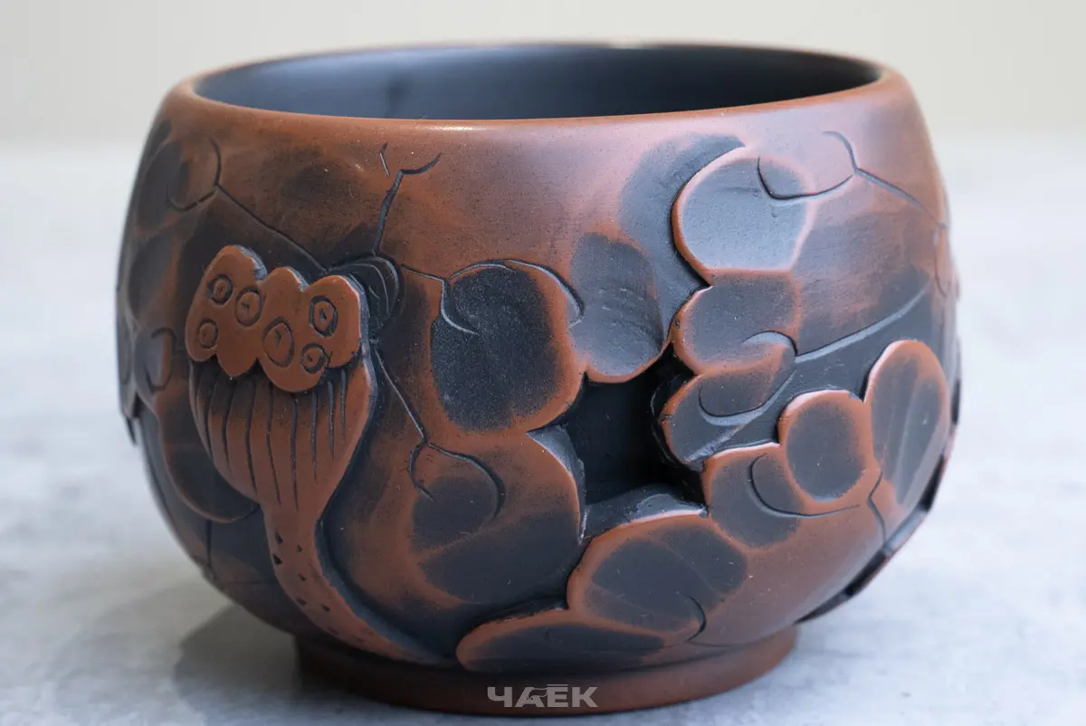 Пиала № 115, керамика Цзяньшуй, 110 мл