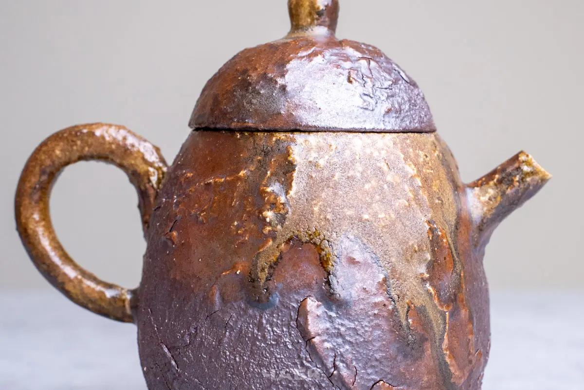 Чайник № 645 «Внеземной», керамика Дэхуа, 158 мл