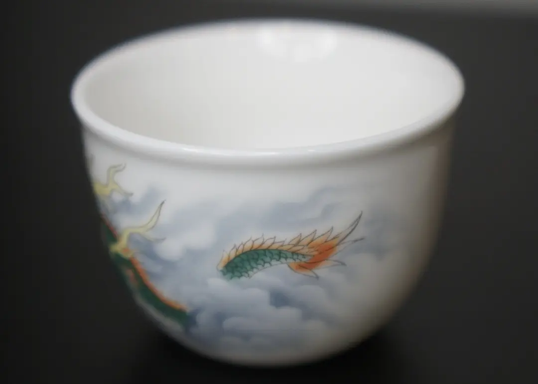 Пиала «Лазурный Дракон» № 29, фарфор Цзиньдэчжень, 130 мл