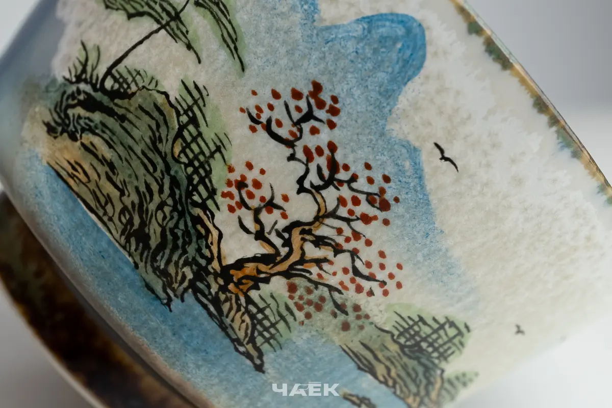 Пиала № 553, керамика Цзиндэчжэнь, 109 мл