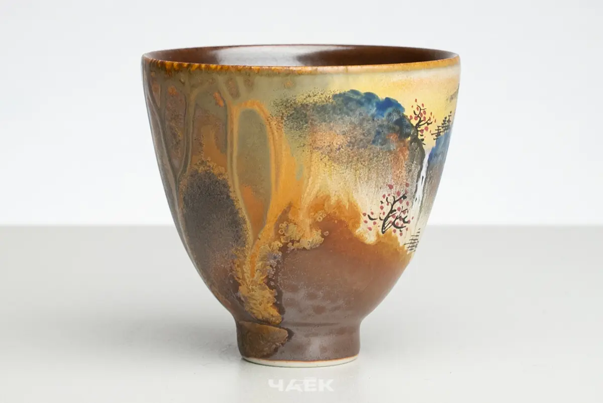 Пиала № 635, керамика Цзиндэчжэнь, 60 мл