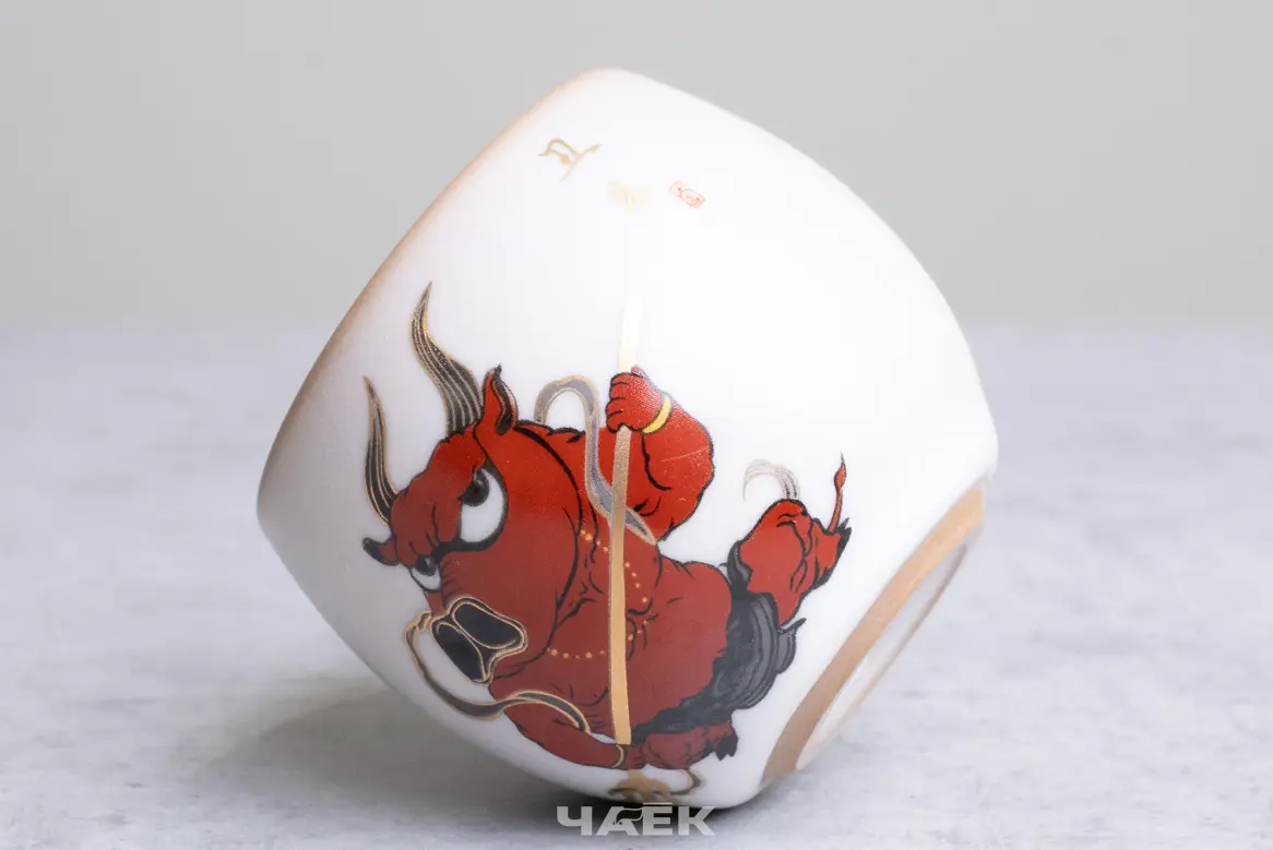 Пиала «Бык» № 114, керамика, 90 мл