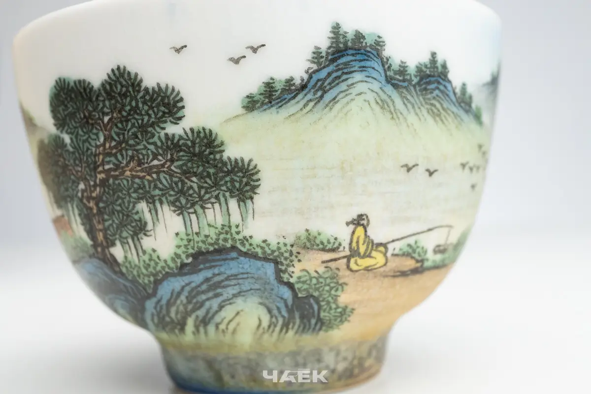 Пиала № 518, керамика Цзиндэчжэнь, 65 мл