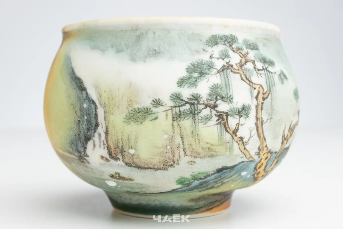 Пиала № 532, керамика Цзиндэчжэнь, 75 мл