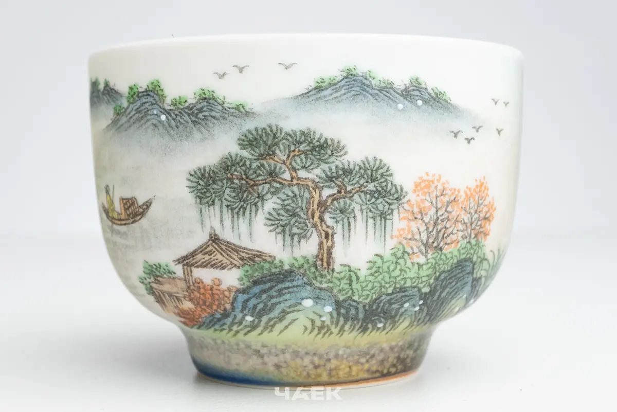 Пиала № 514, керамика Цзиндэчжэнь, 70 мл