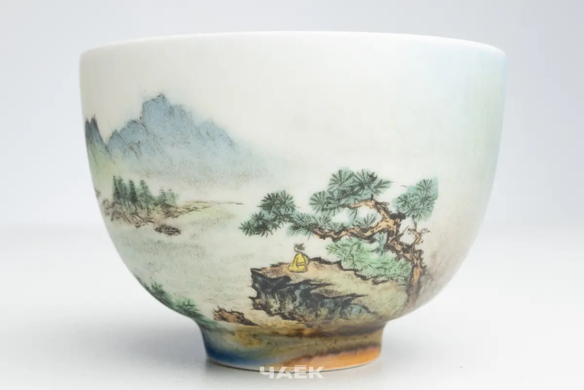 Пиала № 513, керамика Цзиндэчжэнь, 70 мл