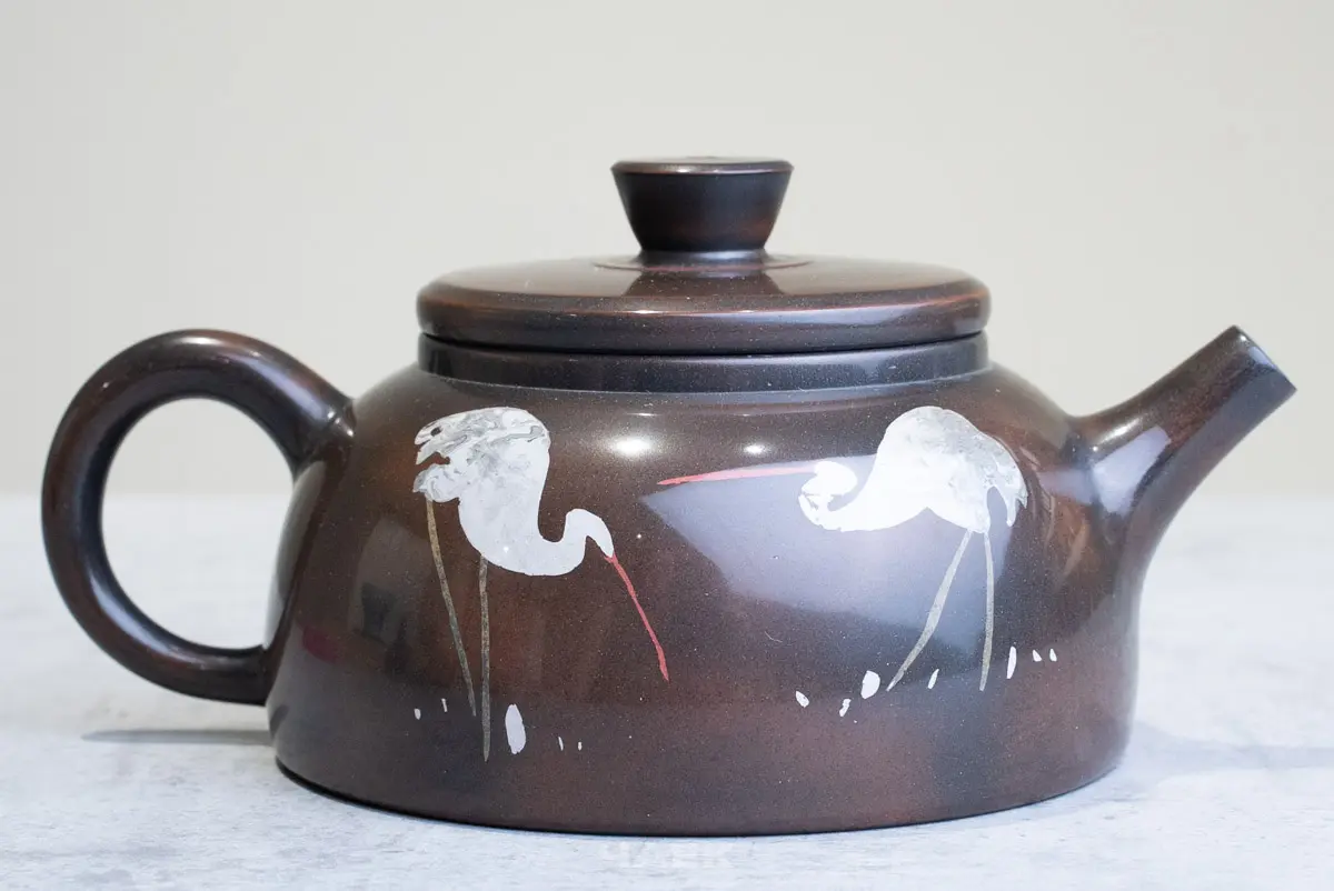 Чайник из керамики Цзяньшуй, 160 мл, № 19
