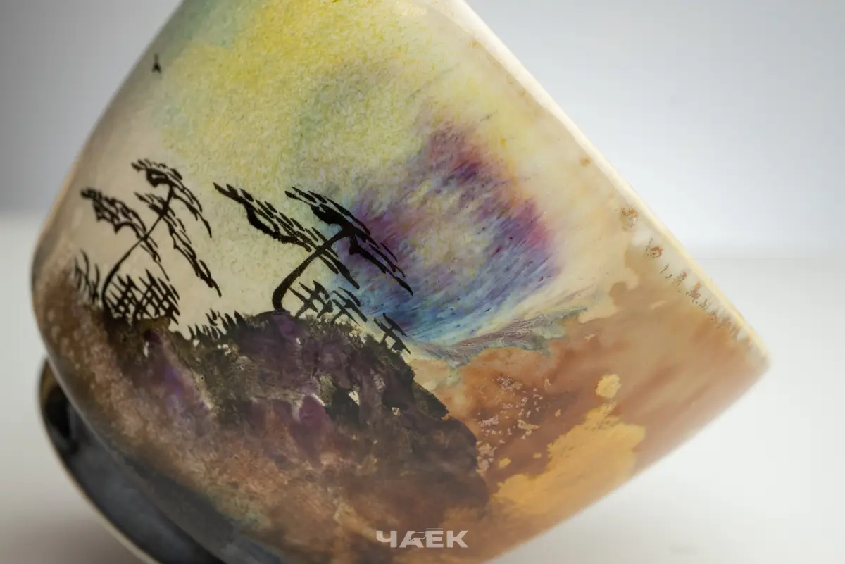 Пиала № 628, керамика Цзиндэчжэнь, 90 мл