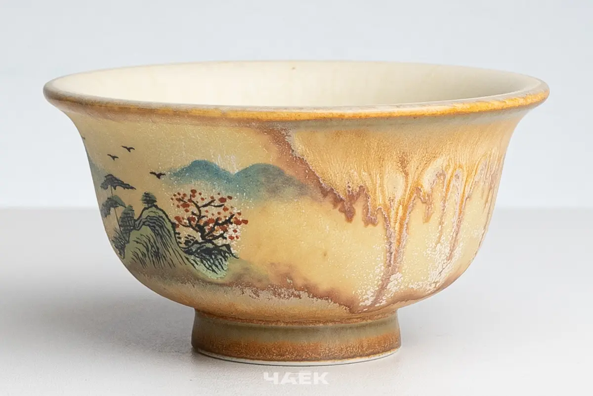 Пиала № 572, керамика Цзиндэчжэнь, 110 мл