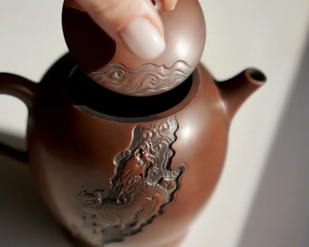 Чайник из Гуанси № 29, керамика Циньчжоу, 220 мл