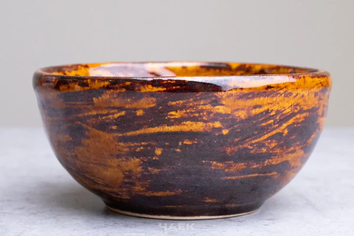 Пиала № 69 «Огненная», керамика, 100 мл