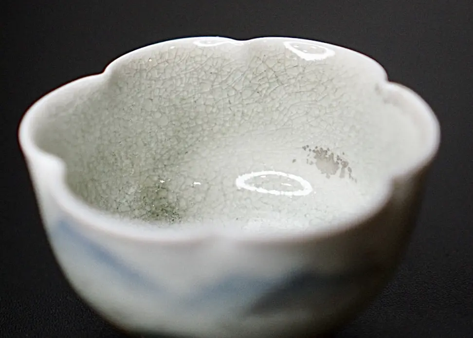 Пиала «Очаровательные Тигры» № 52, керамика Цзиндэчжэнь, 84 мл