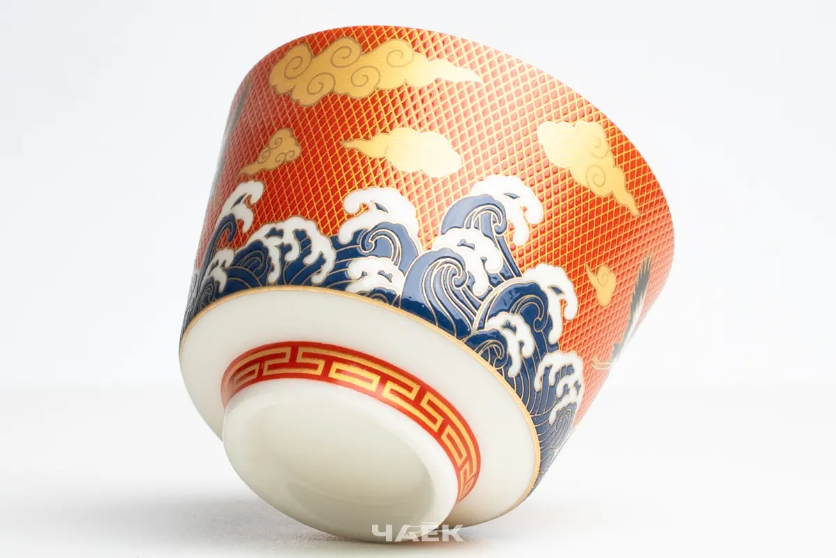 Пиала «Аист» № 26, фарфор, 80 мл