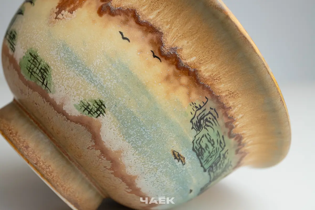 Пиала № 576, керамика Цзиндэчжэнь, 110 мл