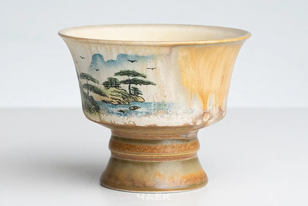 Пиала № 544, керамика Цзиндэчжэнь, 55 мл