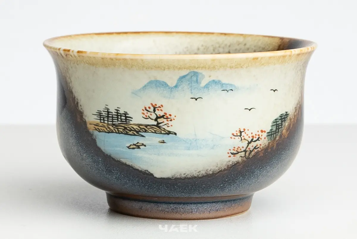 Пиала № 609, керамика Цзиндэчжэнь, 110 мл