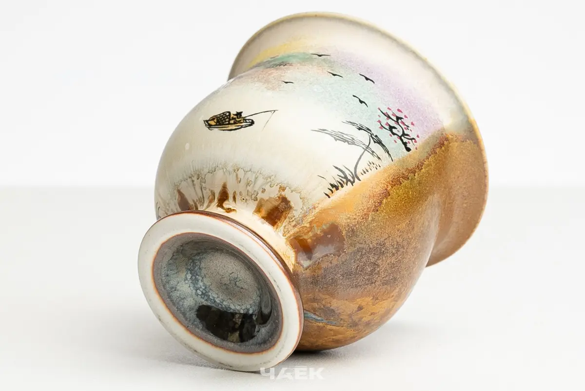 Пиала № 590, керамика Цзиндэчжэнь, 55 мл