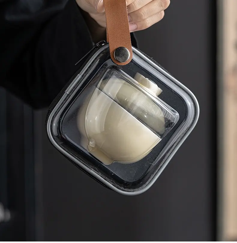 Походный чайный набор № 2, белый