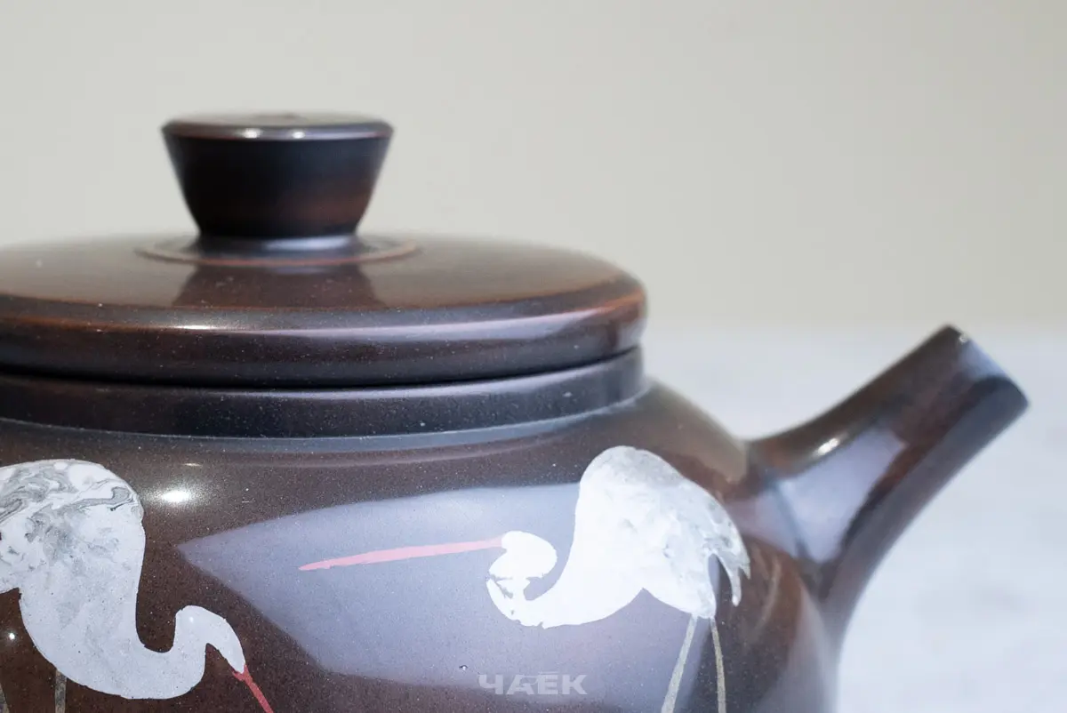 Чайник из керамики Цзяньшуй, 160 мл, № 19