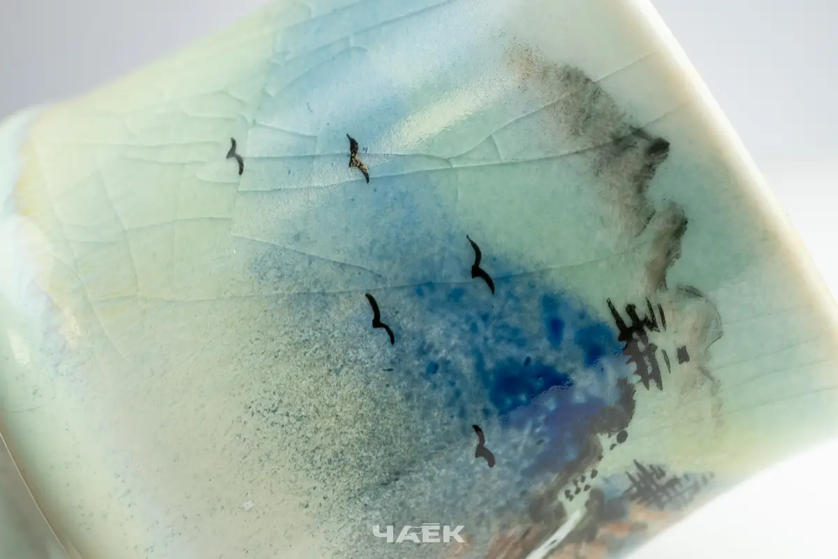 Пиала № 613, керамика Цзиндэчжэнь, 80 мл